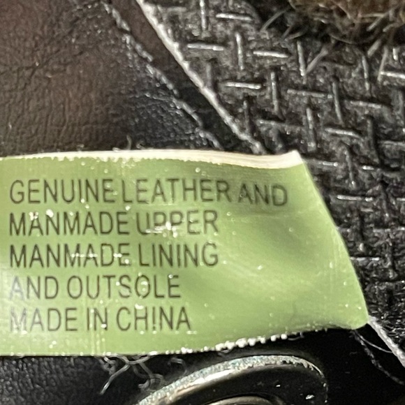 Timberland Mirney black leather faux fur thong and trim high boots - Picture 5 of 14